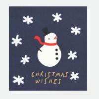 Snowman Christmas Card By Caroline Gardner